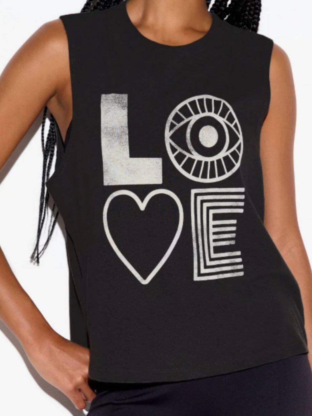Spiritual Gangster Eye Love Vibe Tank